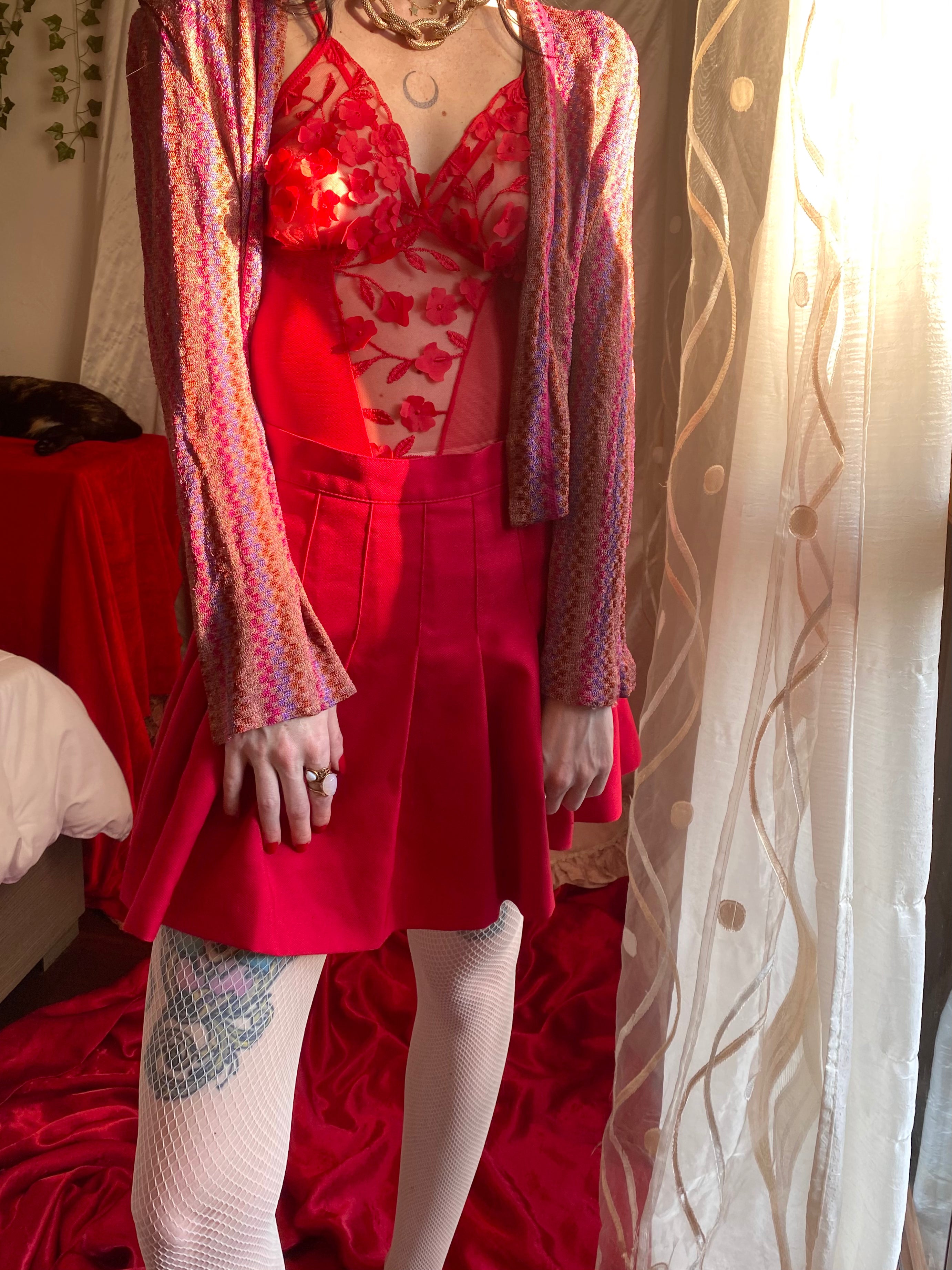 Cardigan a quadretti pastello Gianni Baldini