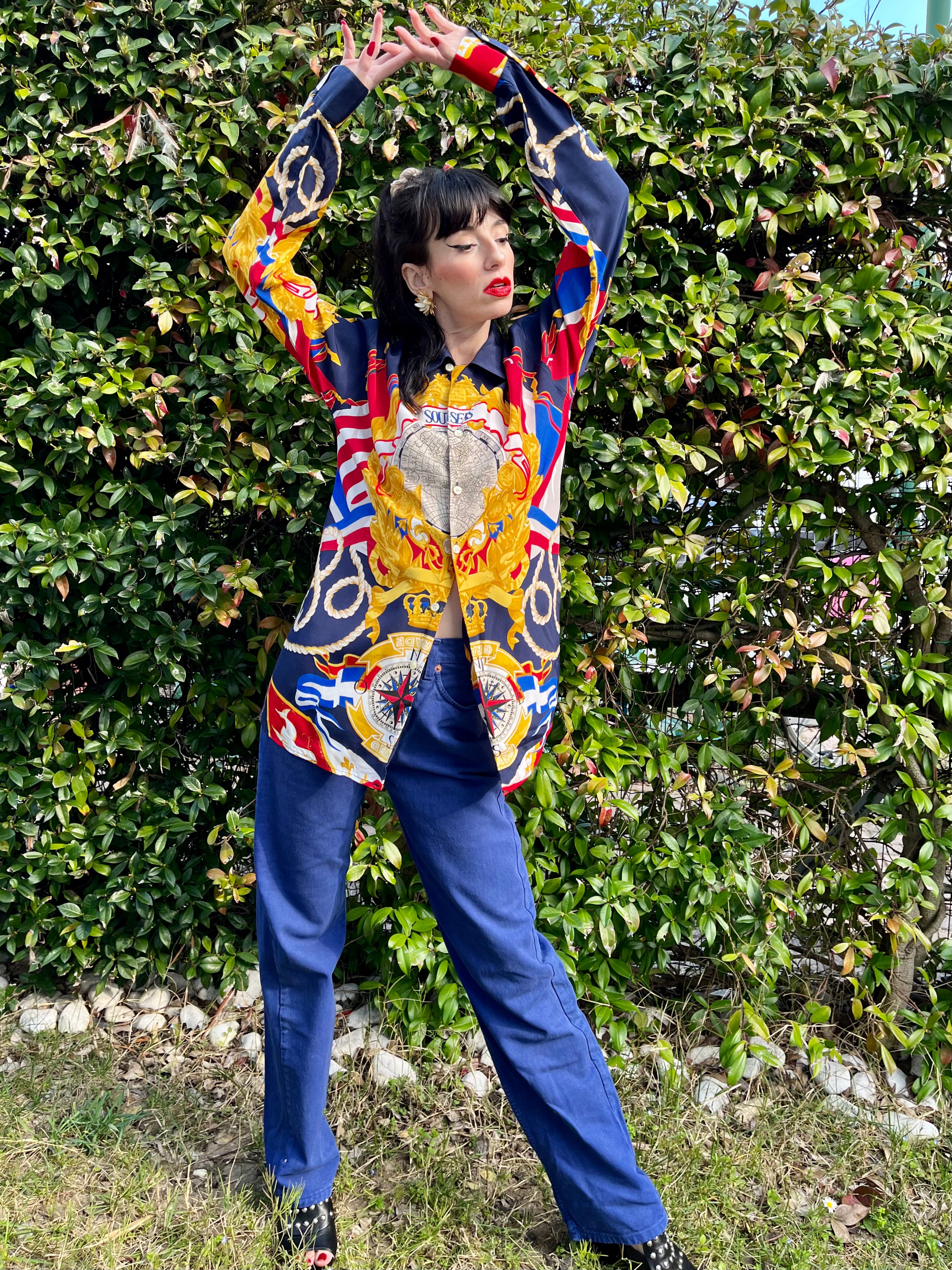 Camicia Gianfranco Ferrè barocca