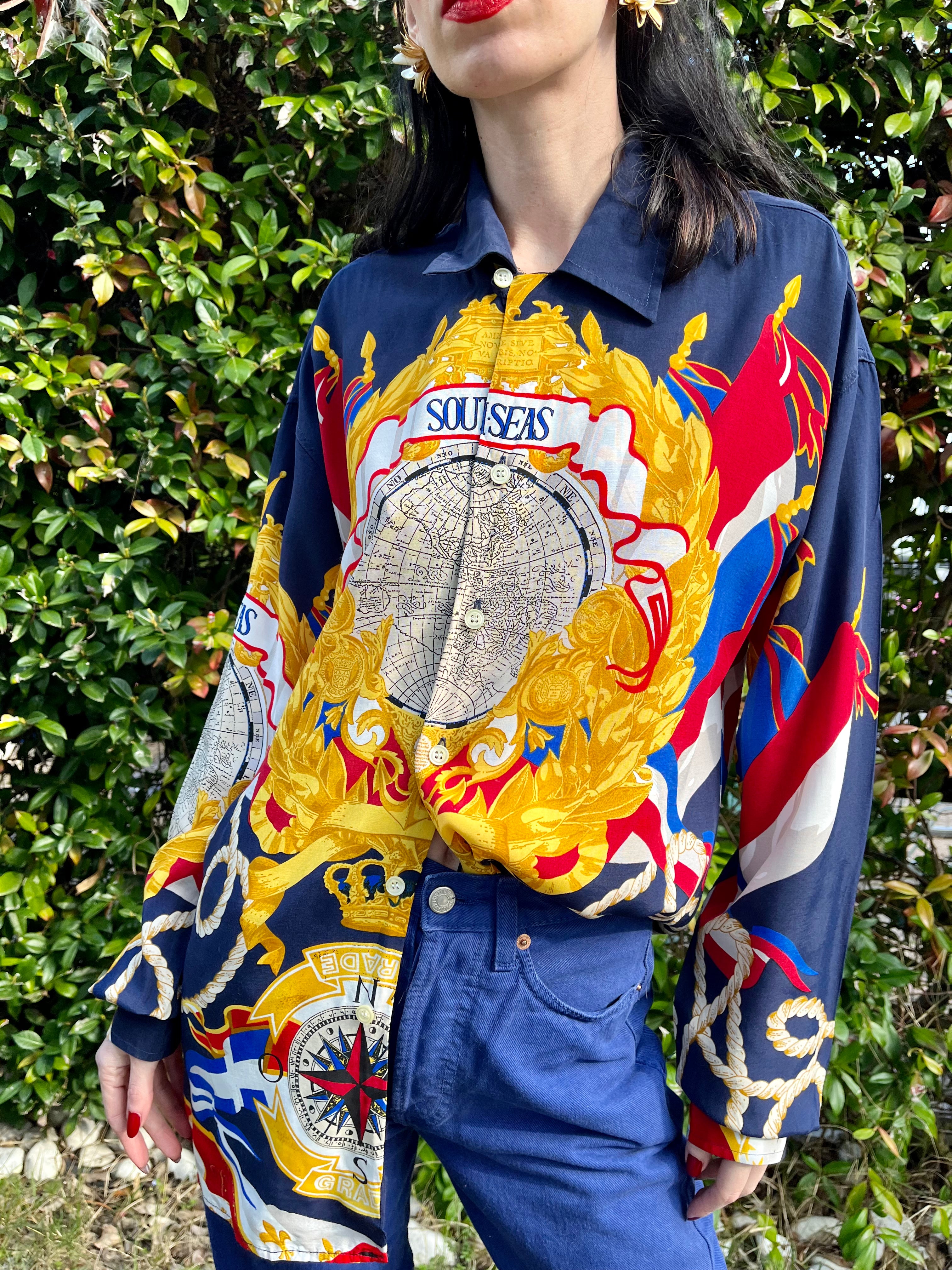 Camicia Gianfranco Ferrè barocca