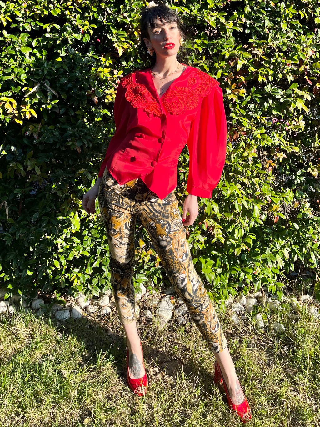 Jeans by Kenzo animalier