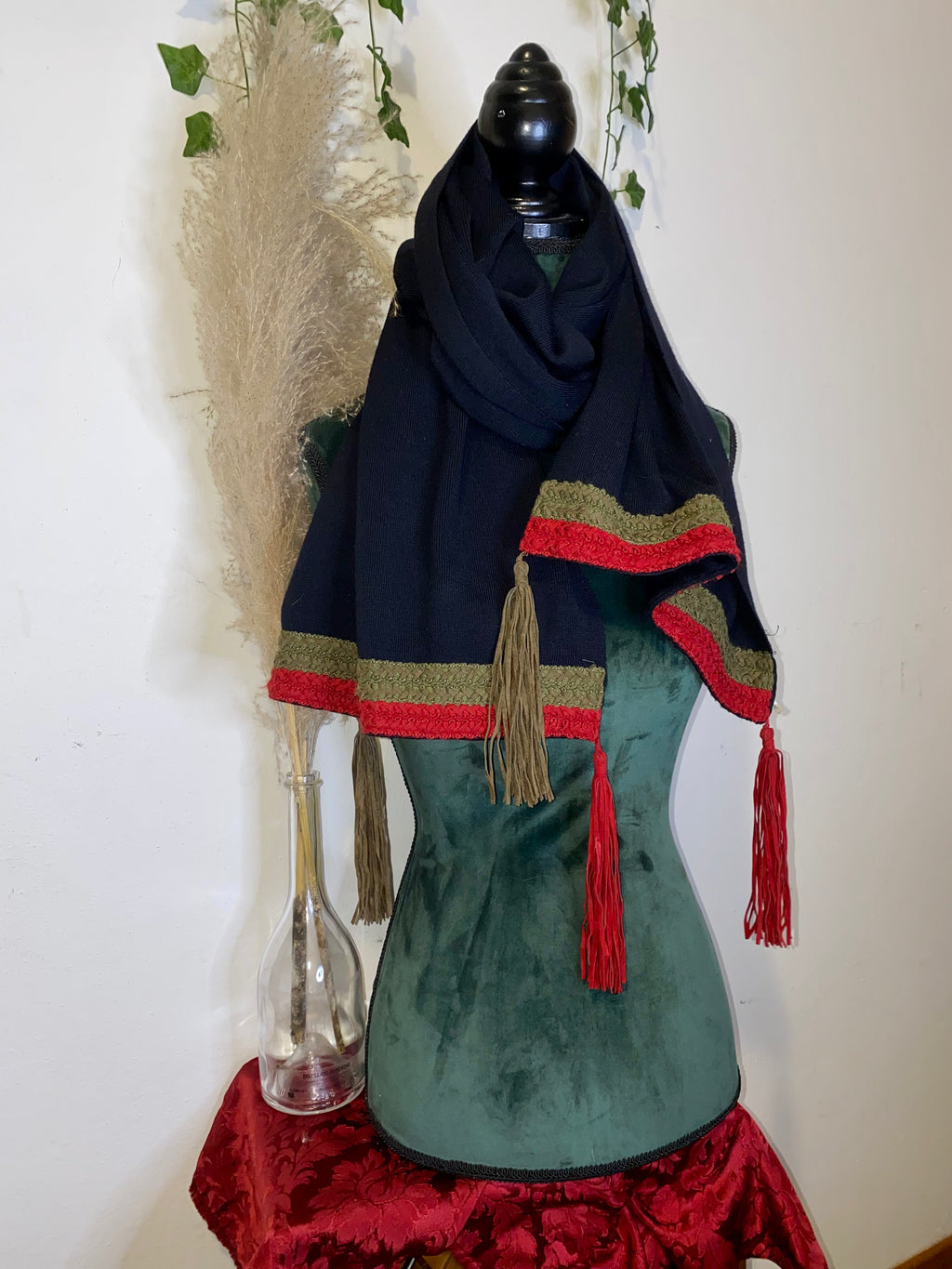 L'écharpe de Marly à pompons