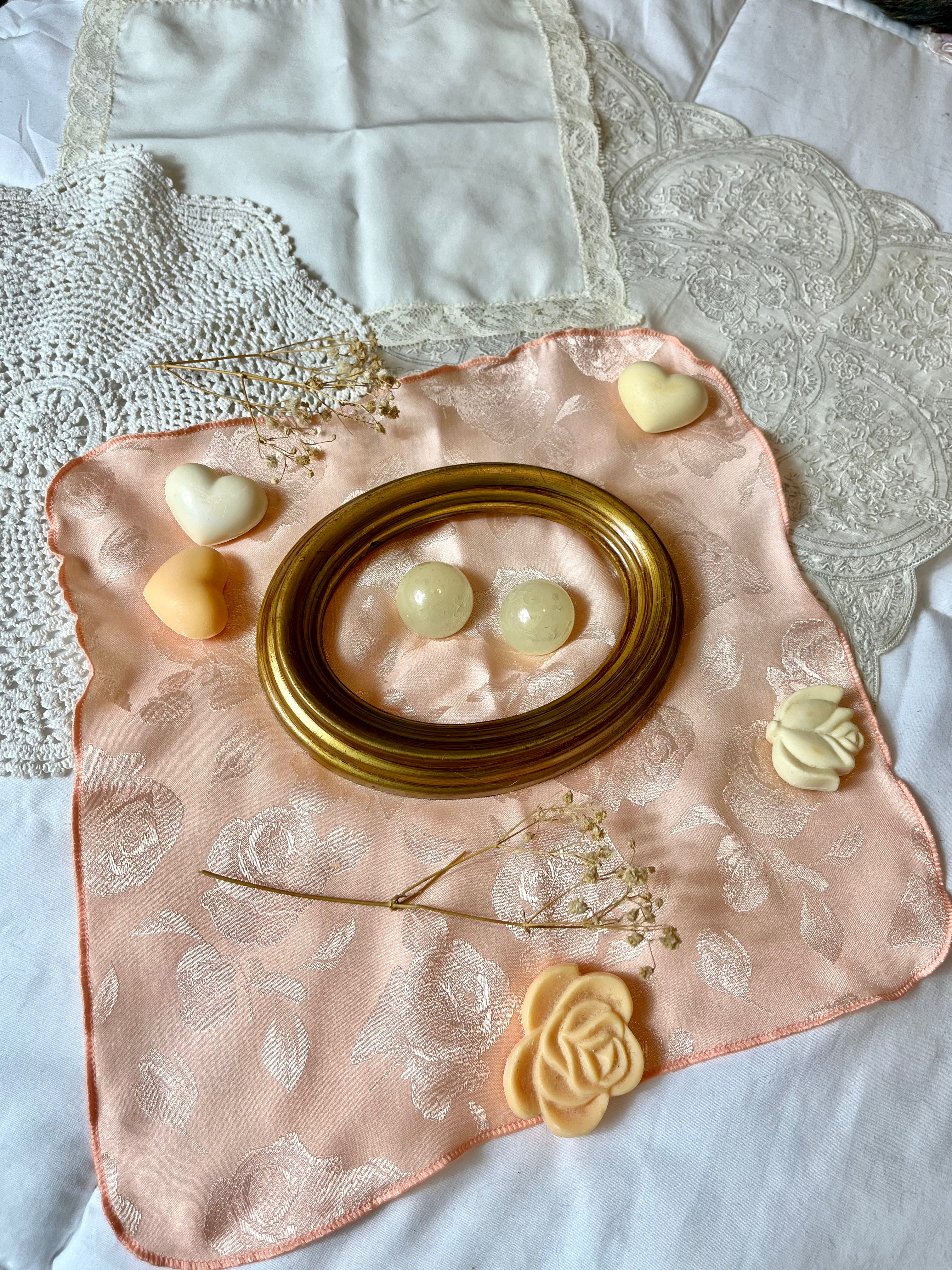 Boucles d'oreilles boutons perles