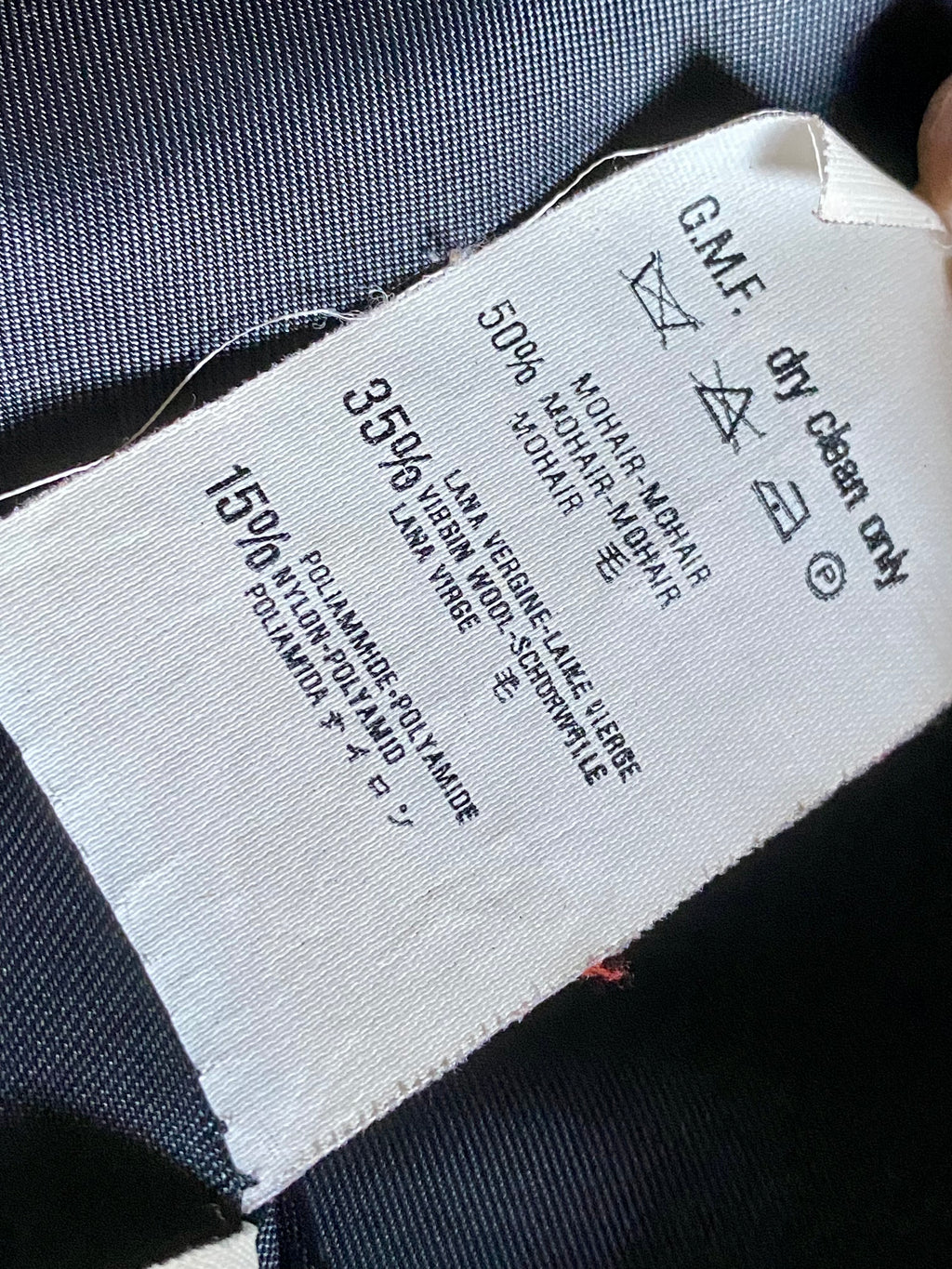Manteau Missoni bleu nuit