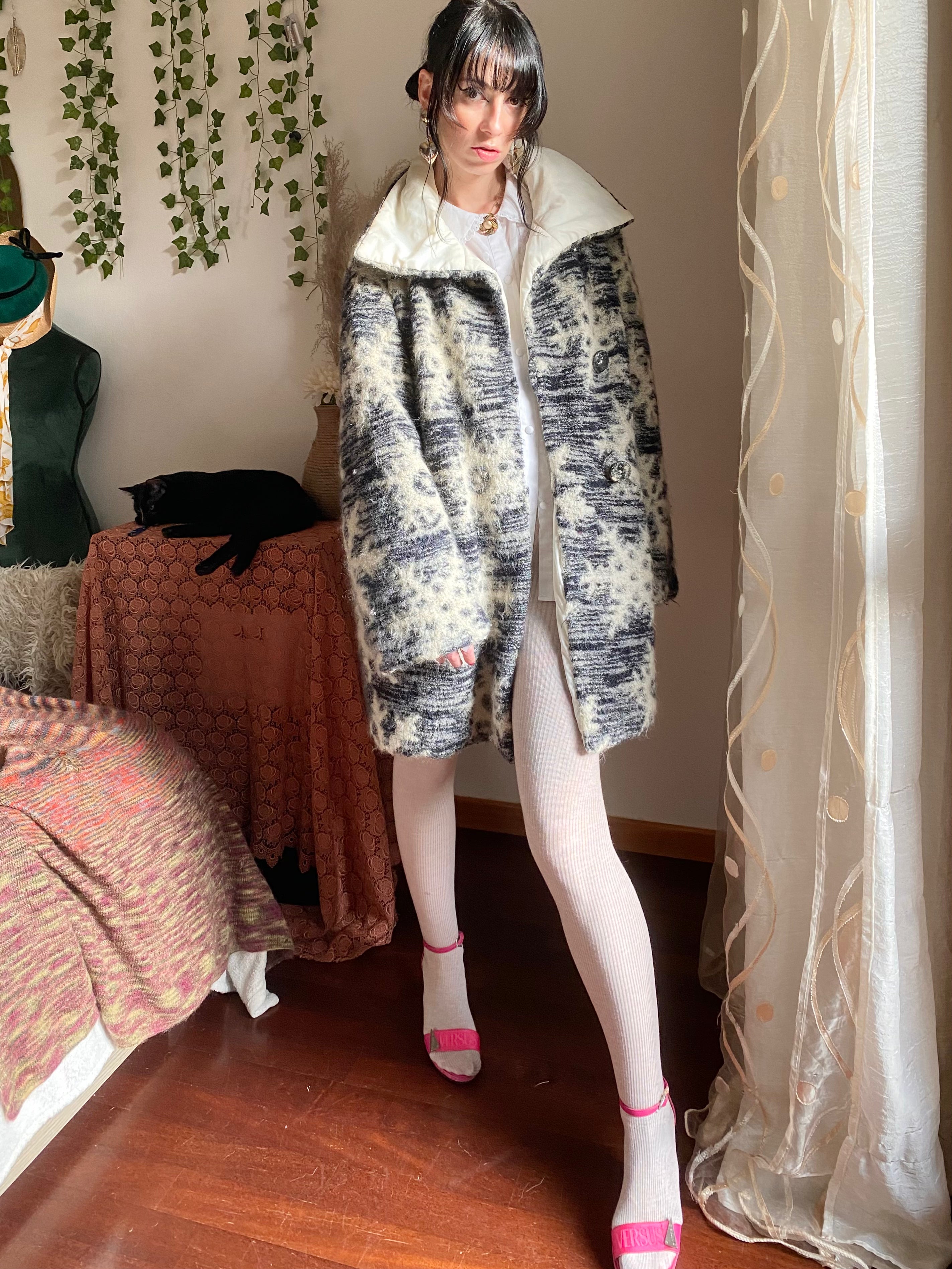 Capotto reversibile Missoni oversize