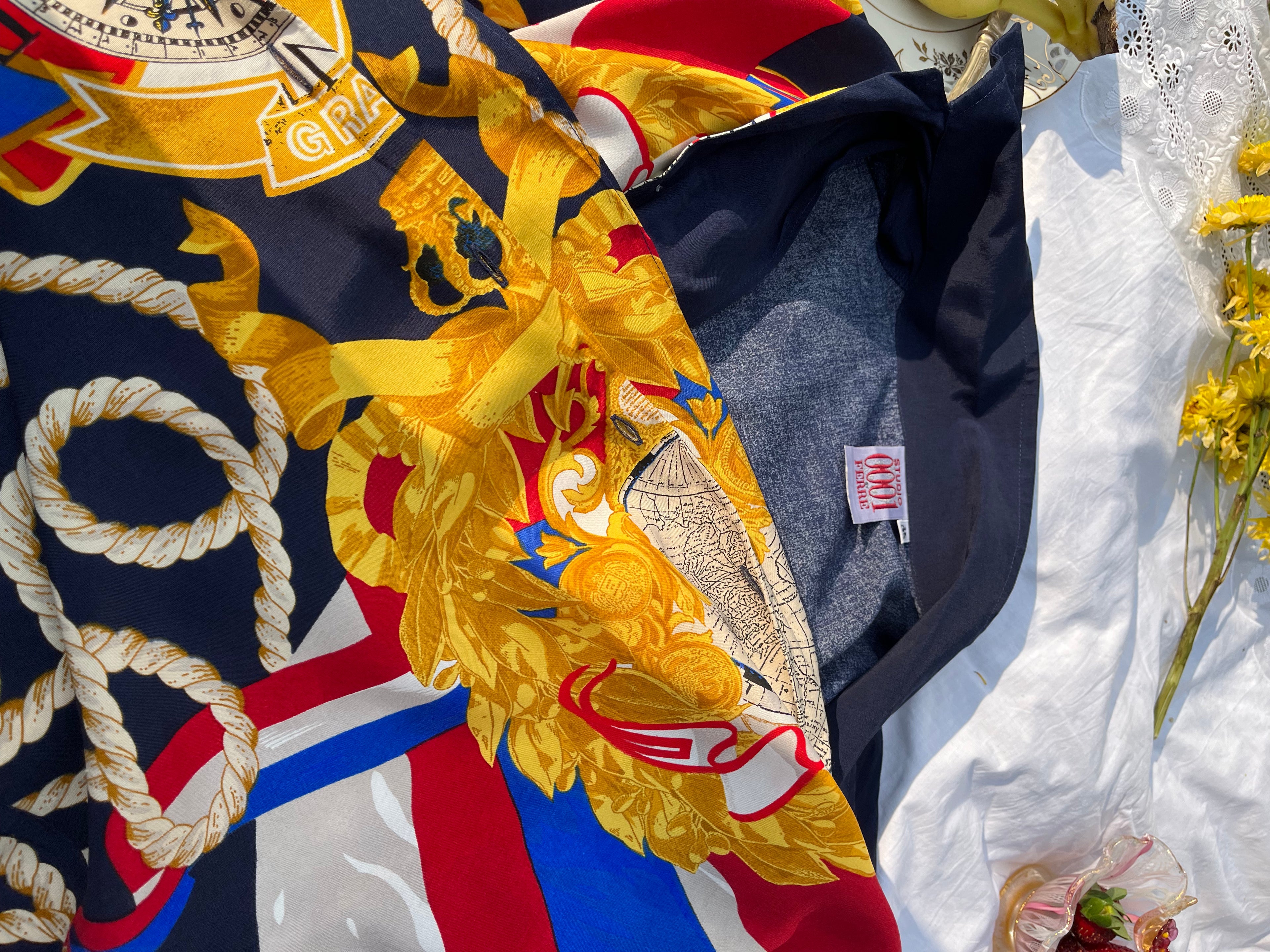 Camicia Gianfranco Ferrè barocca