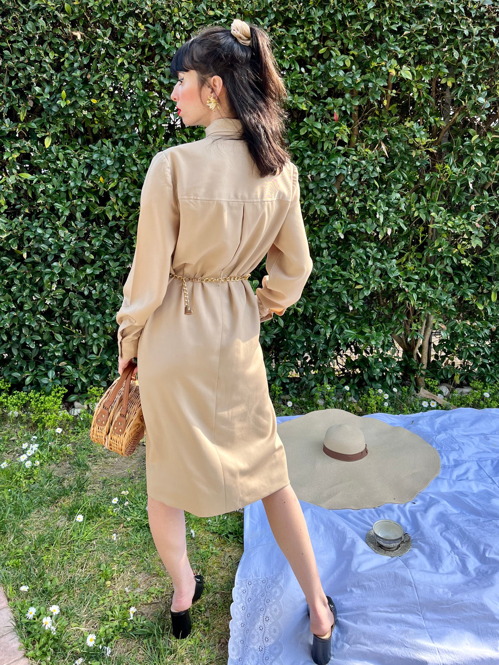 Robe chemise chic