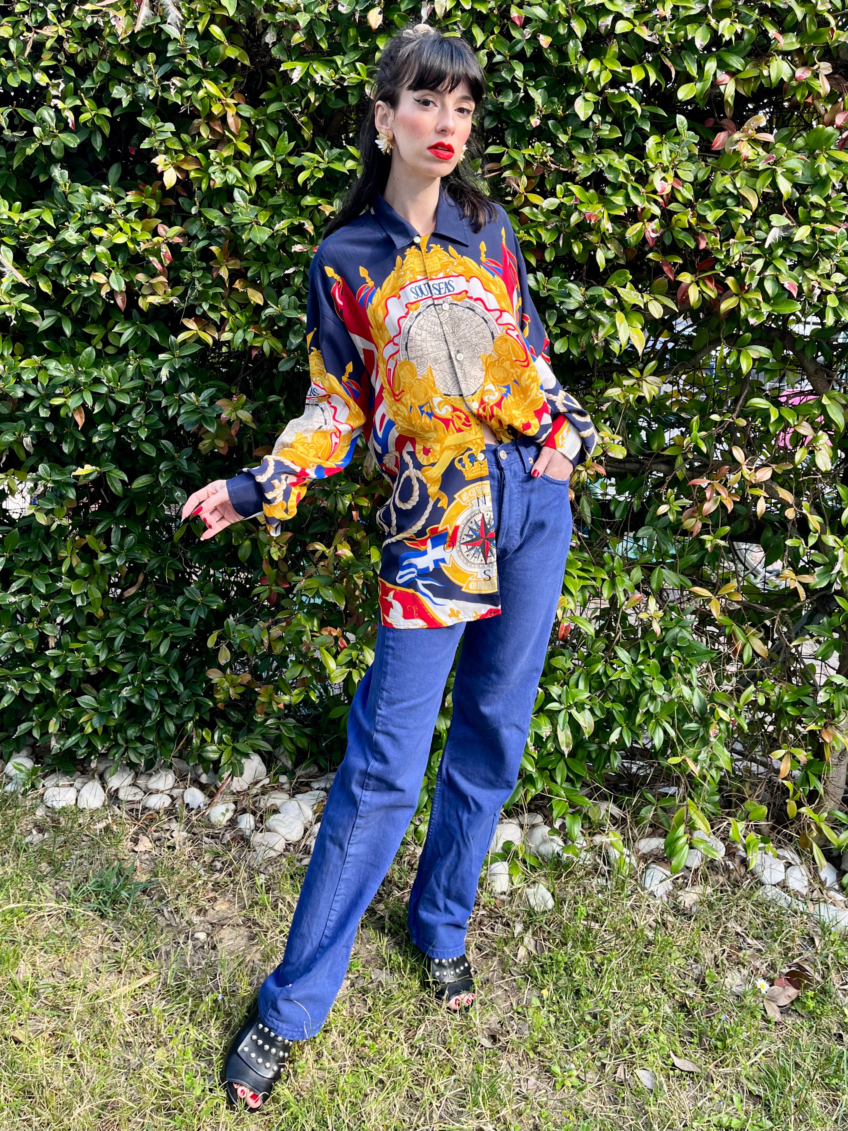 Camicia Gianfranco Ferrè barocca