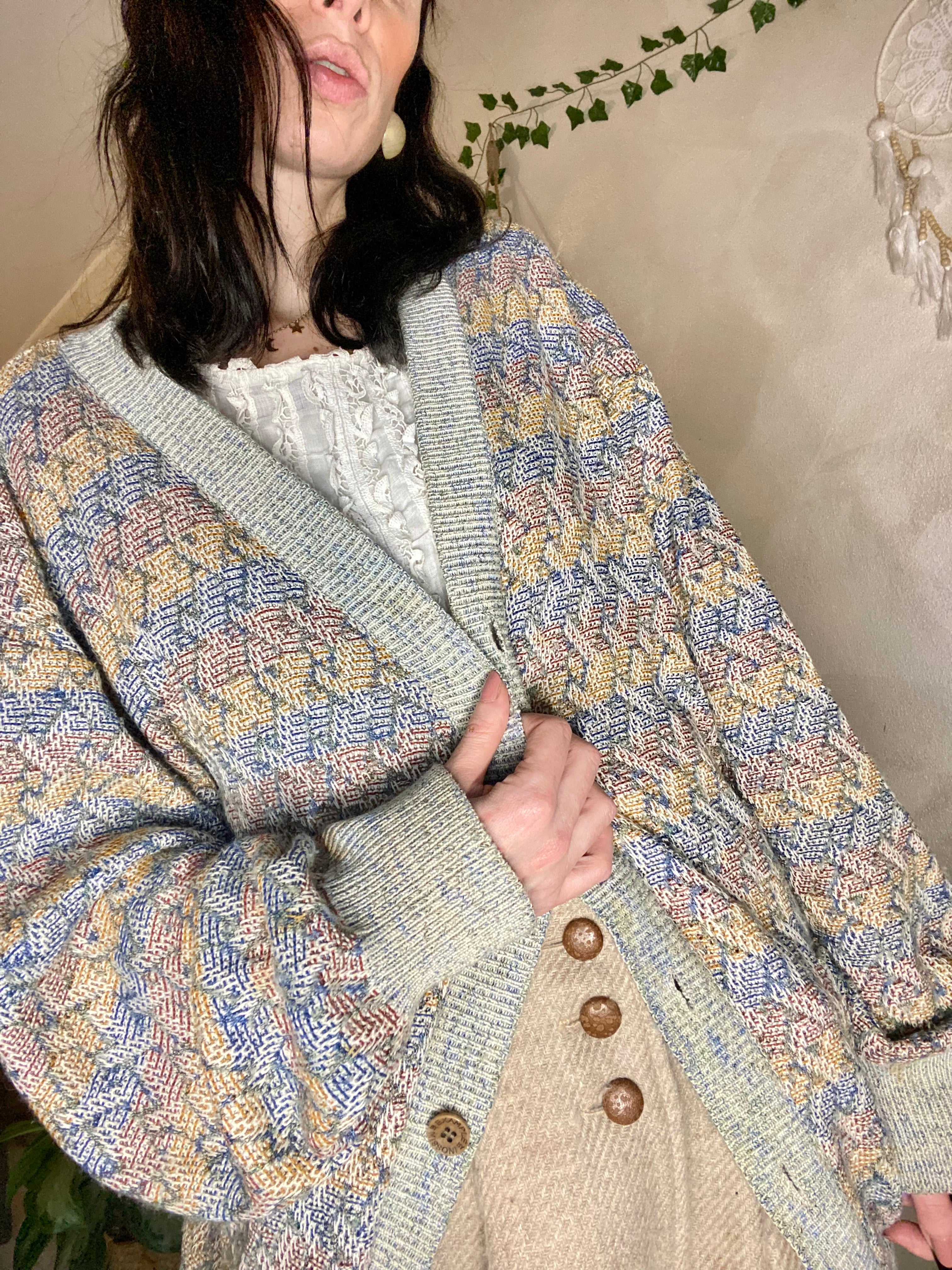 Cardigan Example Missoni zig zag